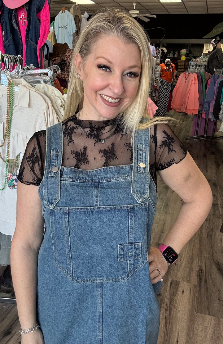 Doris’ Overall Jumper Dress