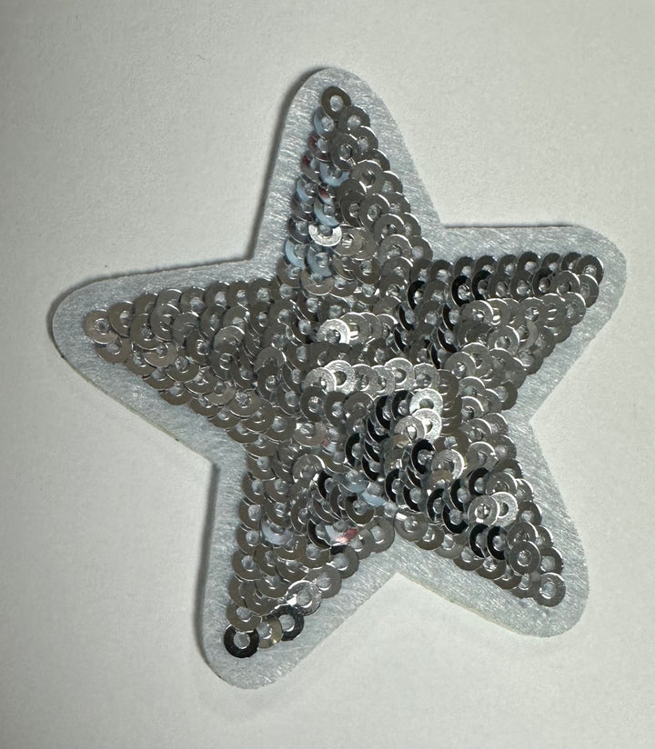 Star sequin Iron-on Patches