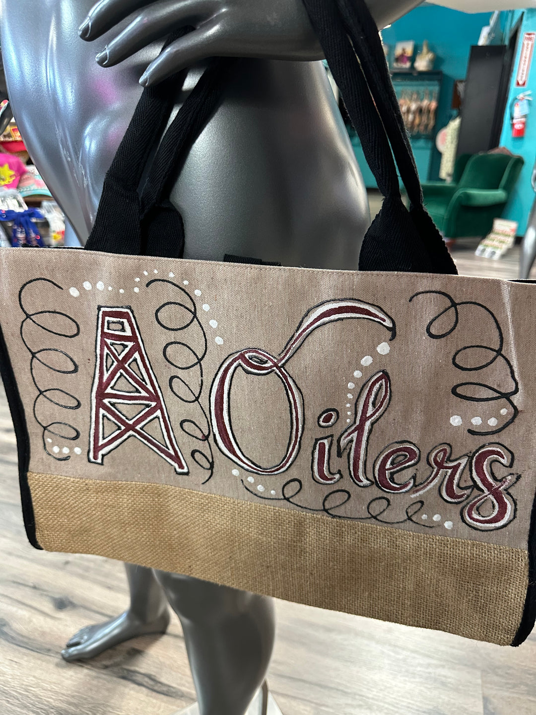Hand painted School Bag