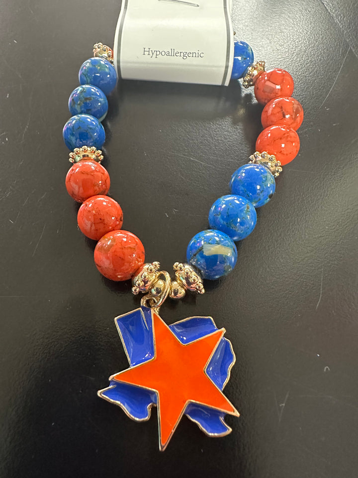 Texas Star Necklace Set or Bracelet