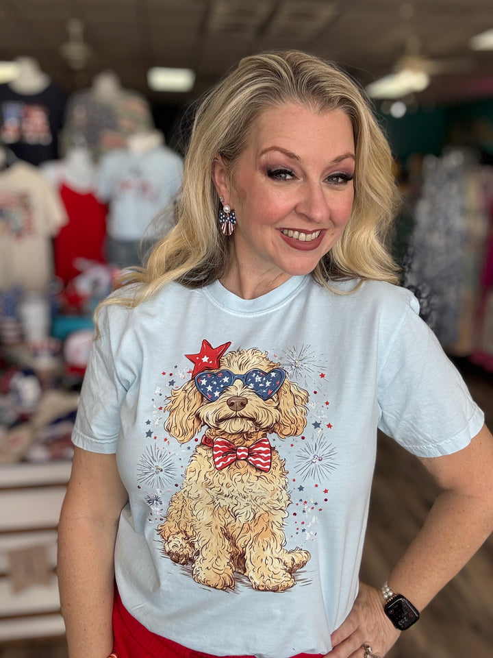 Patrotic Dog Breed Tee