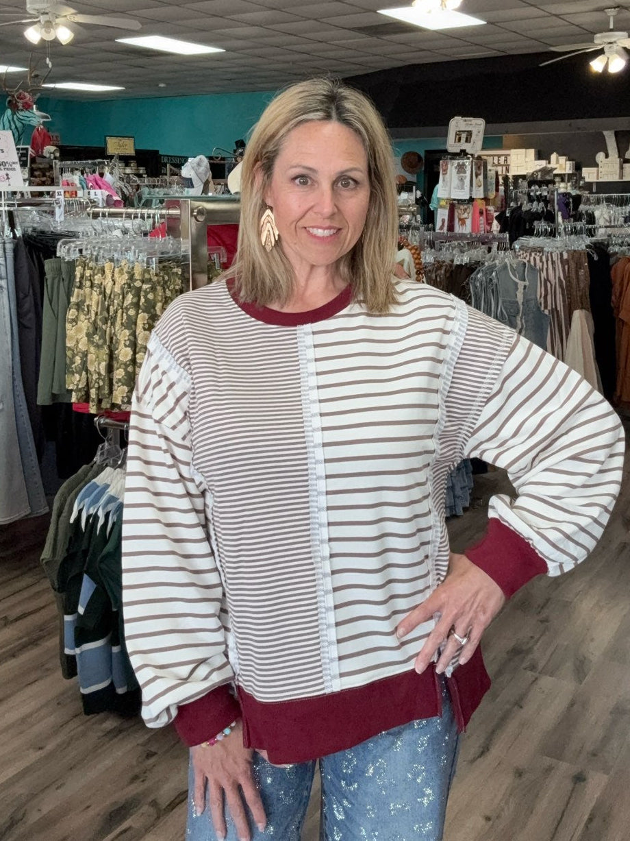 Comfy Striped Top