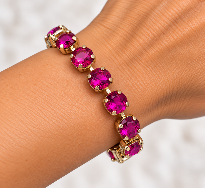 Bling Faceted Stone Bracelets