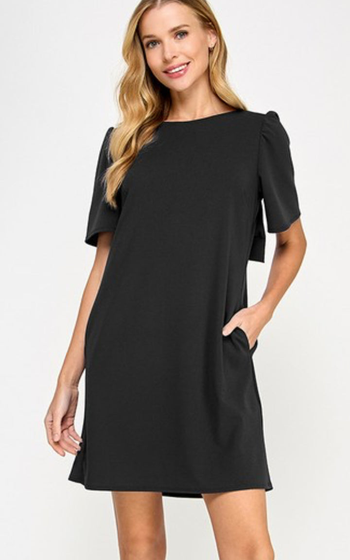 Bowtastic Dress w/Sleeves