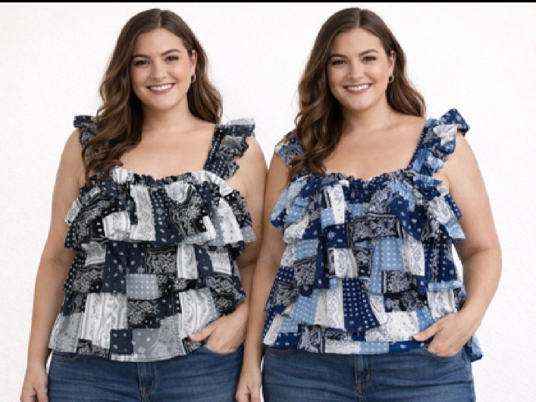Rodeo Queen Handkerchief Top