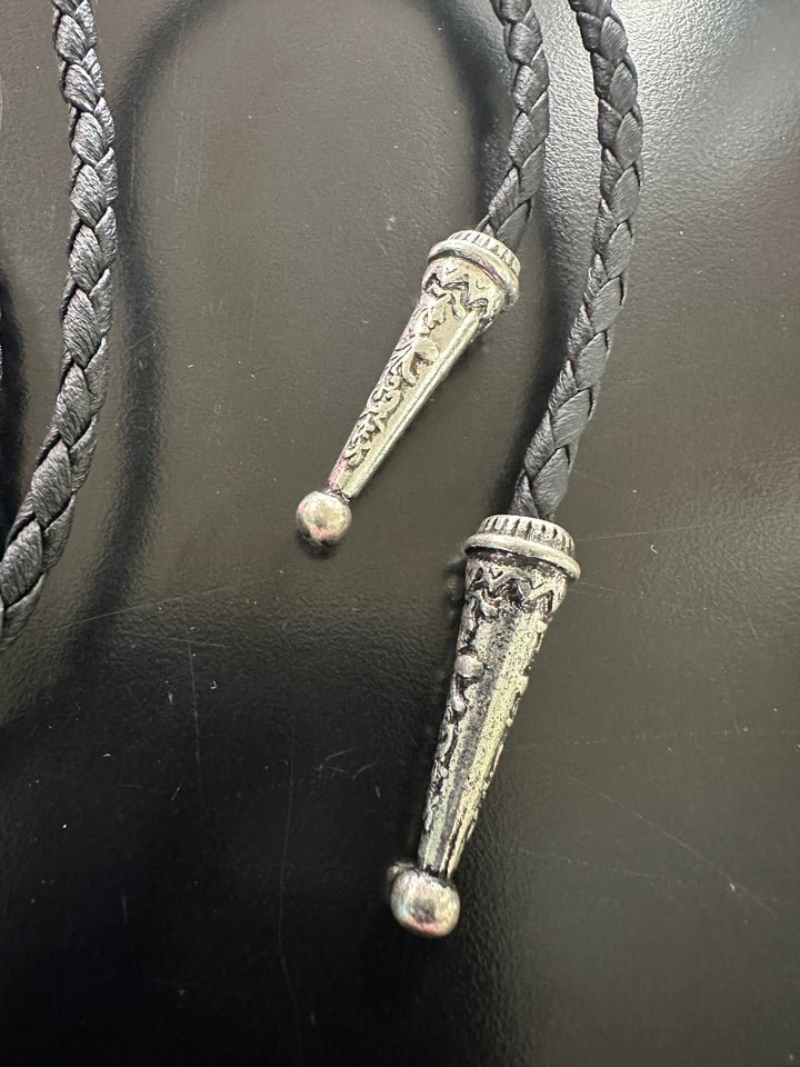 Bling & Turquoise Bolo w/ Earrings