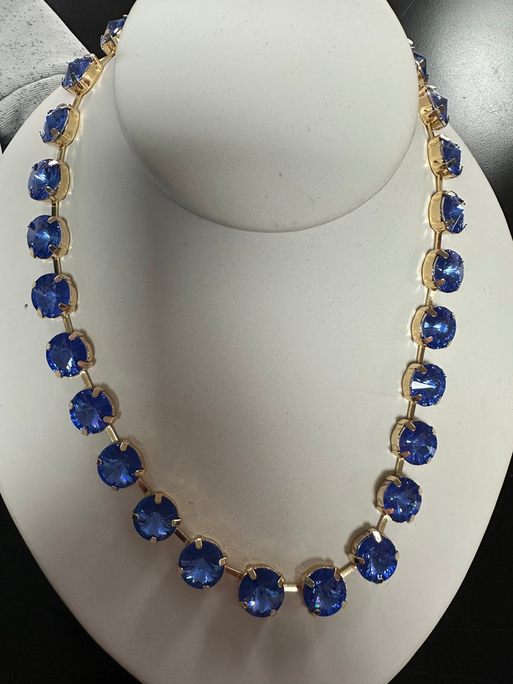 Faceted Crystal Necklace