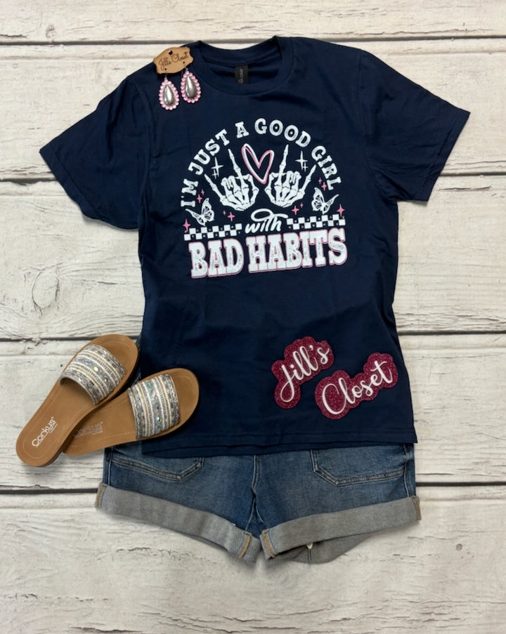 Bad Habits Tee