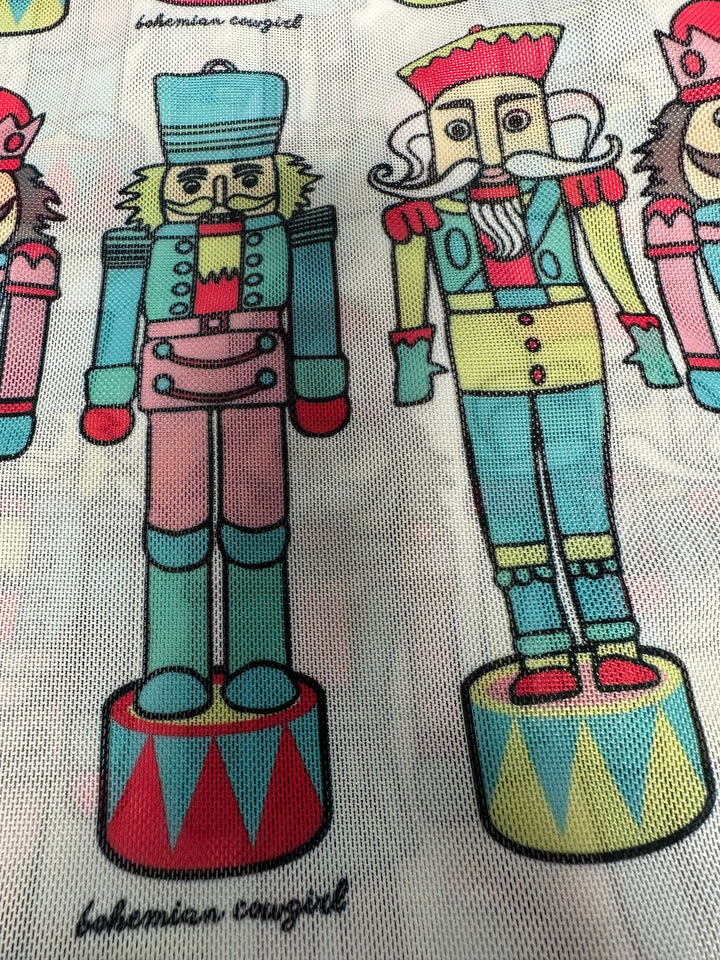 Christmas Mesh LS shirt