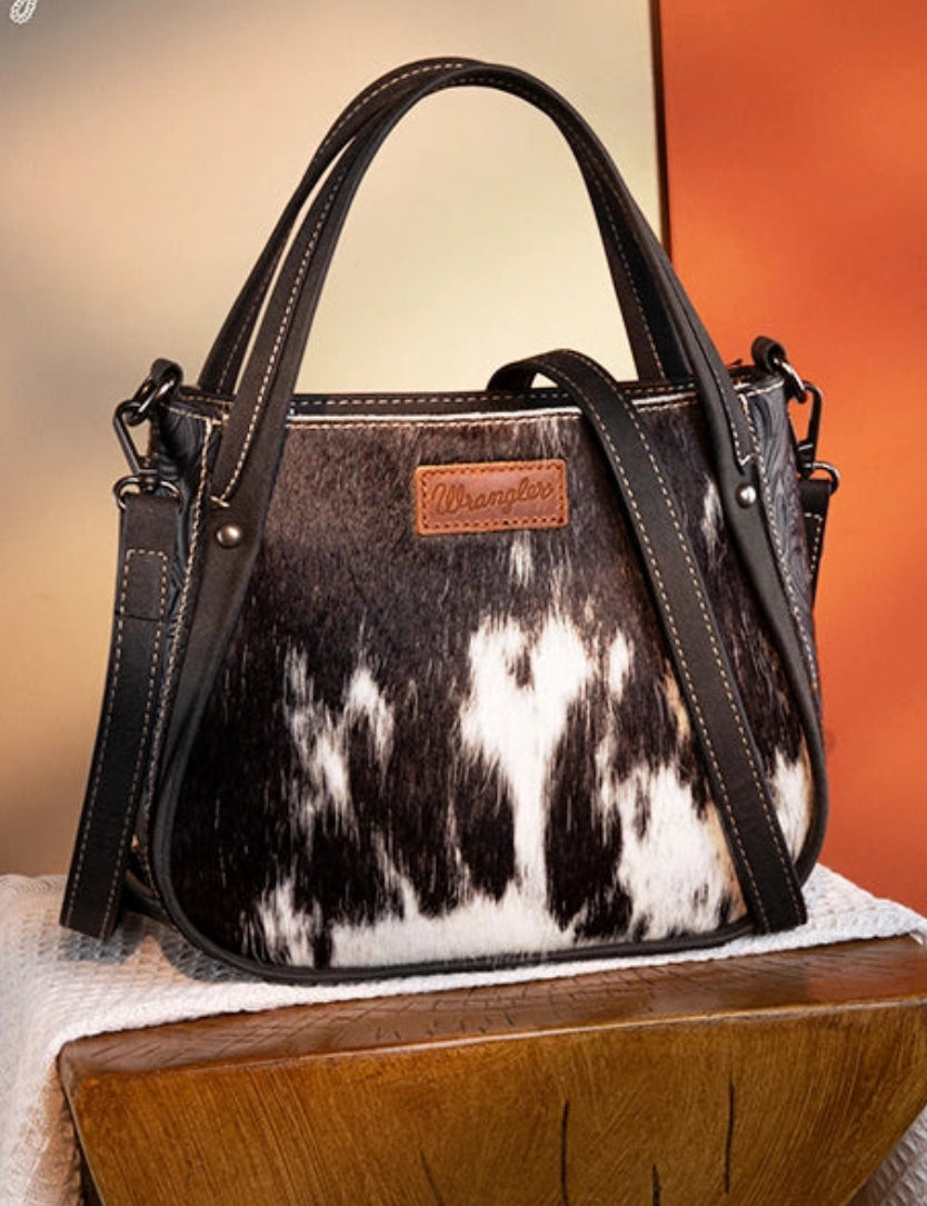 Kenna’s Cowhide Bag