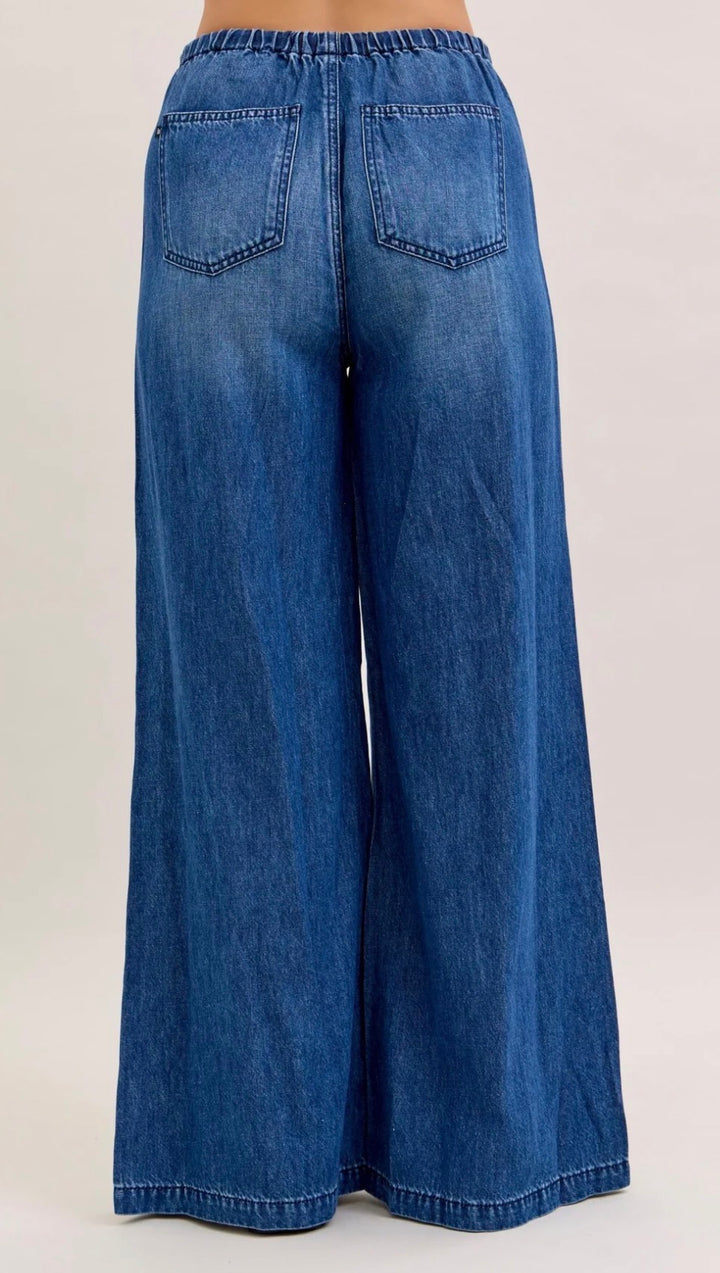 Judy Blue HW Palazzo Pants
