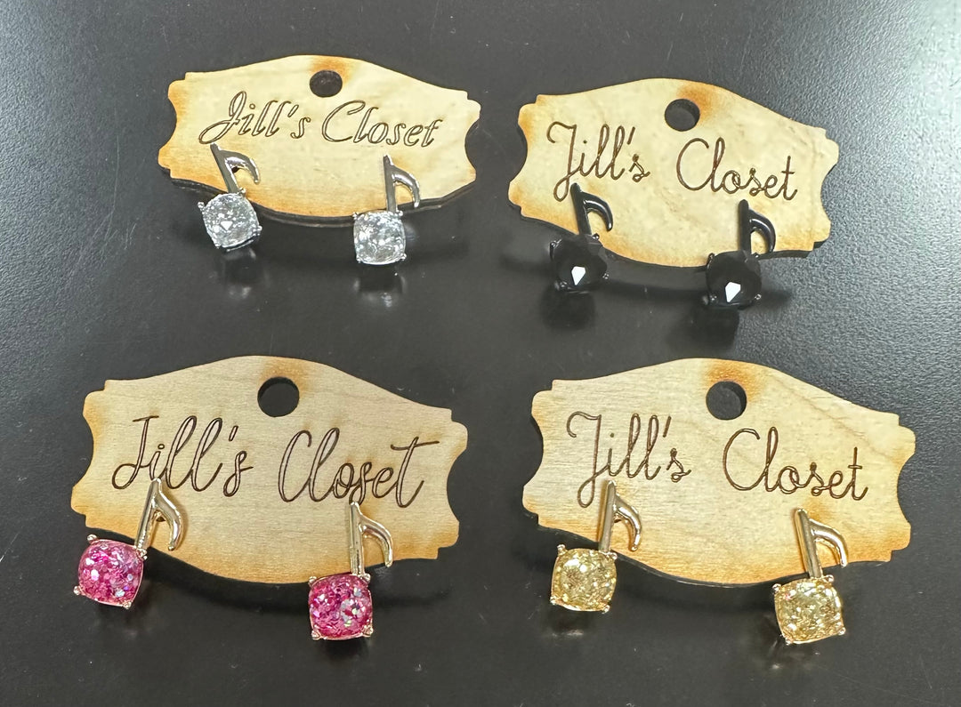 Musical Note Earrings
