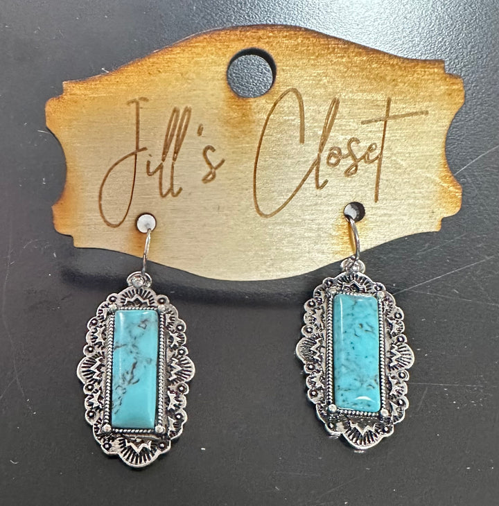 Turquoise Drop Earrings