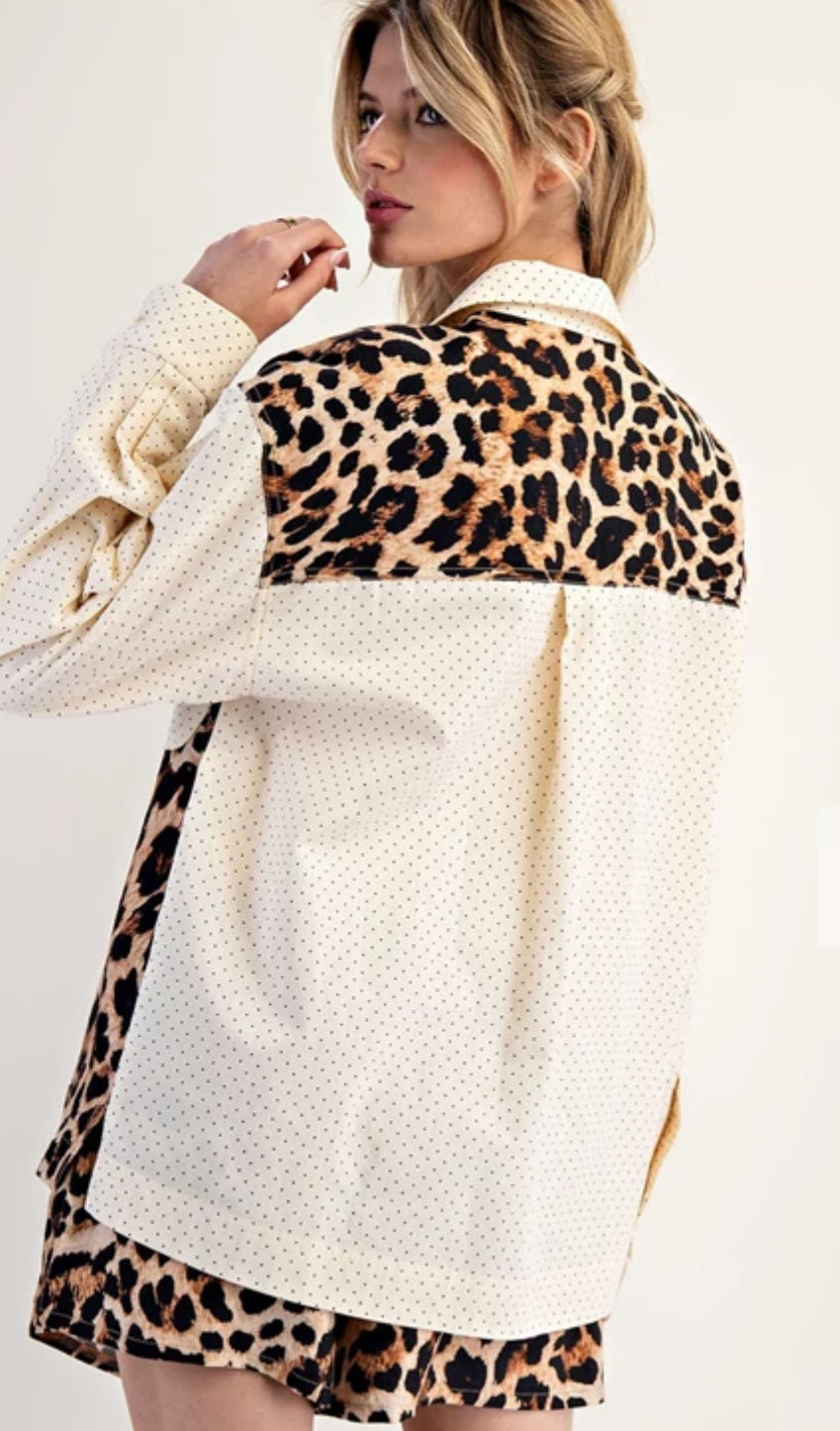 Bettye’s Leopard Blouse