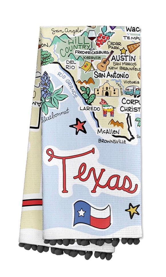 Swig Texas Tea Towel