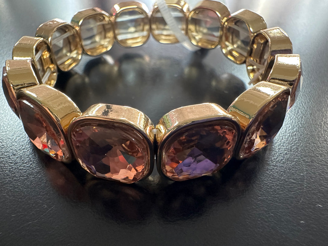 Jewel toned Bangle Bracelets