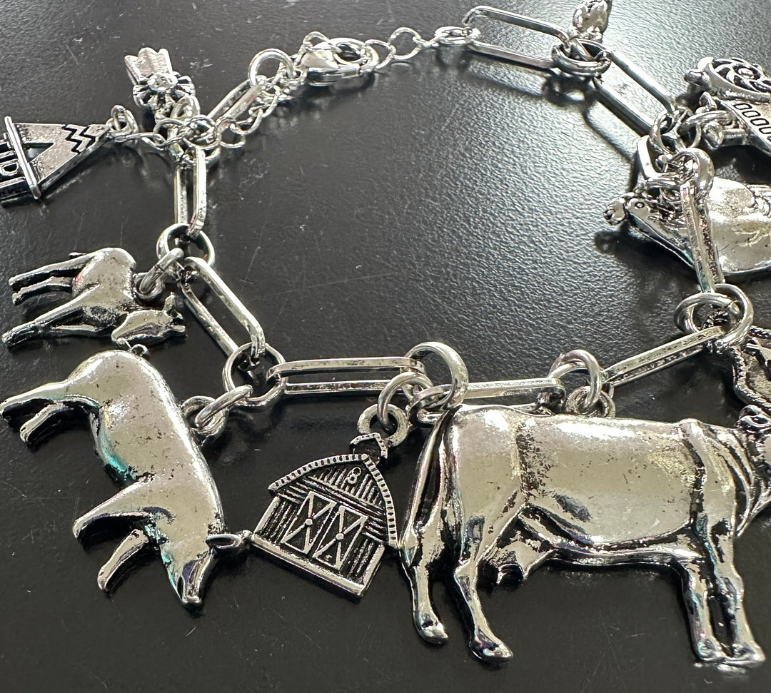 Farm Show Animal Charm Bracelet