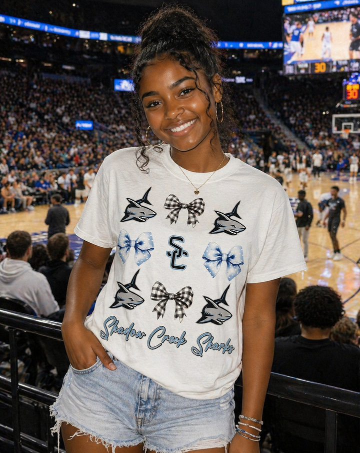 Shadow Creek Sharks Coquette Tee