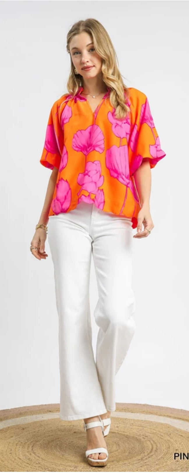 Big Poppy Blouse