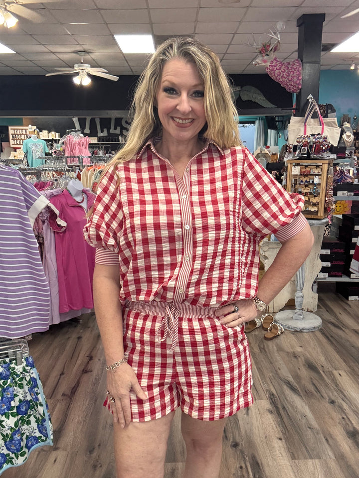 Sweet Tea & Sunshine Shorts Set