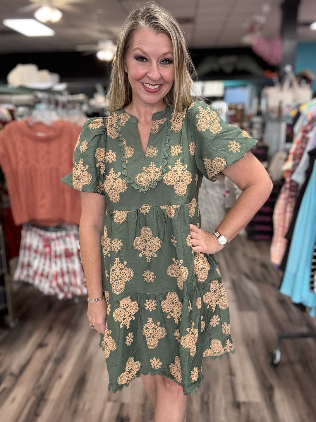 Debbie’s  Early Fall Dress