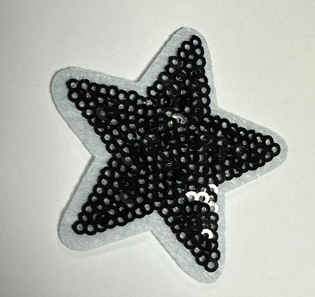 Star sequin Iron-on Patches