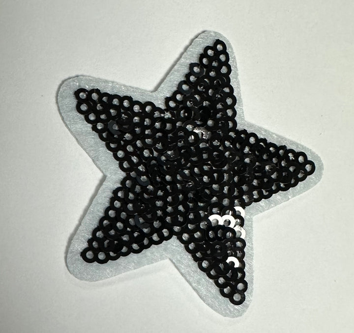 Star sequin Iron-on Patches
