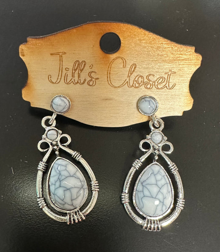 Faux NA Drop Earrings