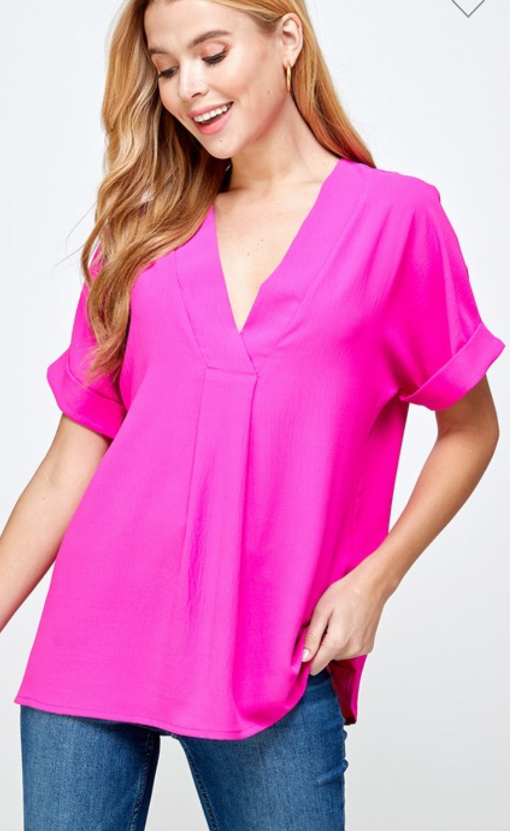 Another V-Neck Blouse