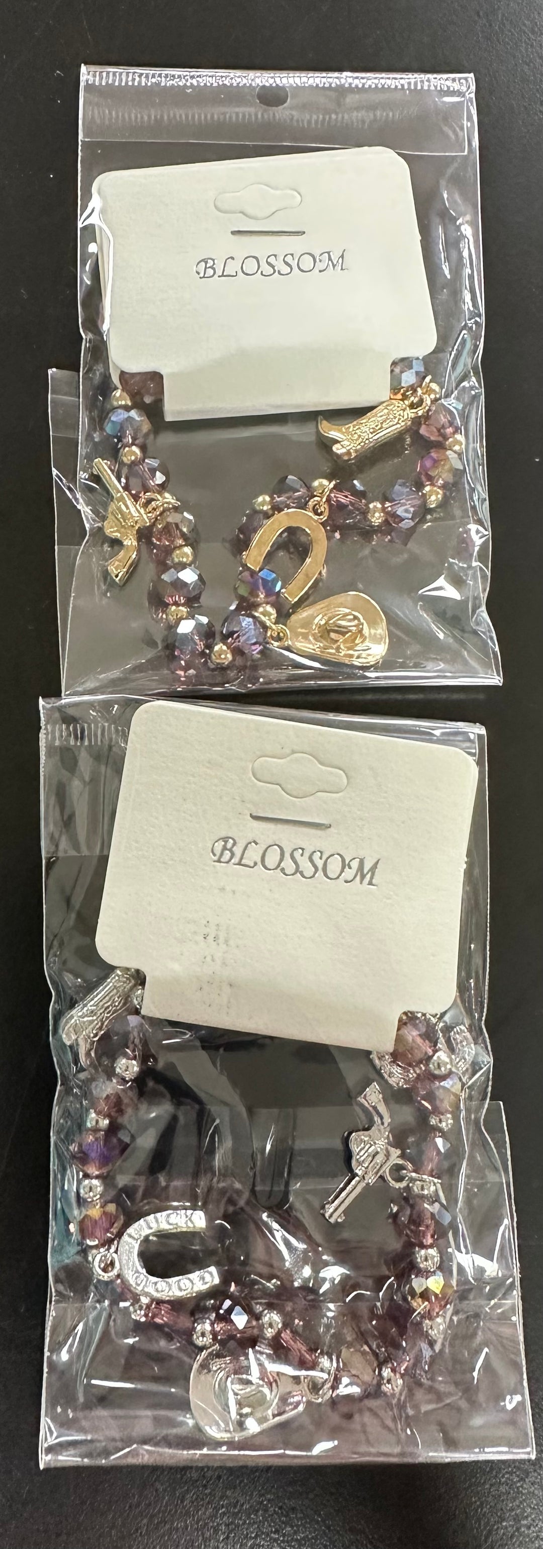 Western Beaded Charm Bracelets
