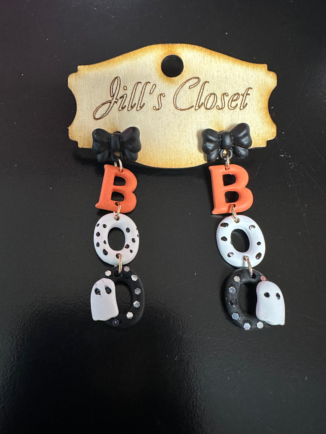 Boo Bows Earrings
