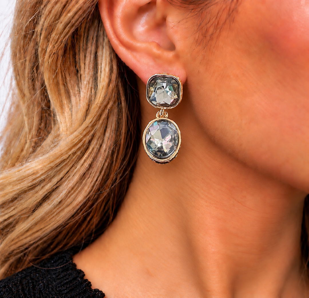 Tiffany’s Jeweled Stud Earrings