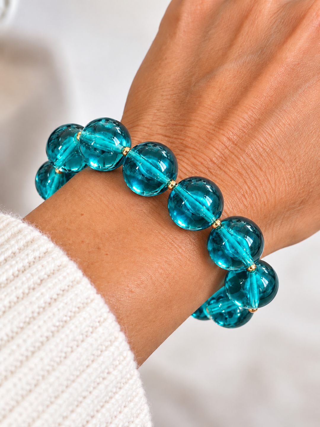 Veronica’s Lg. Beaded Bracelet