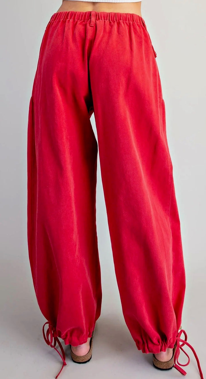 Poppy Red Pants