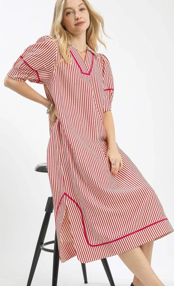 Striped Maxi Dress