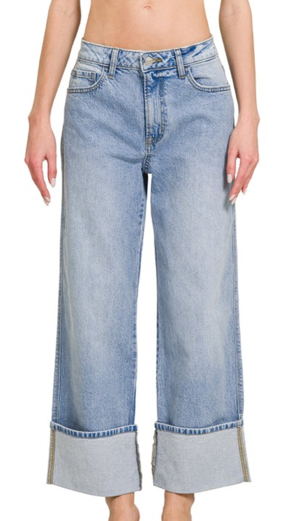 Big Cuff Jeans