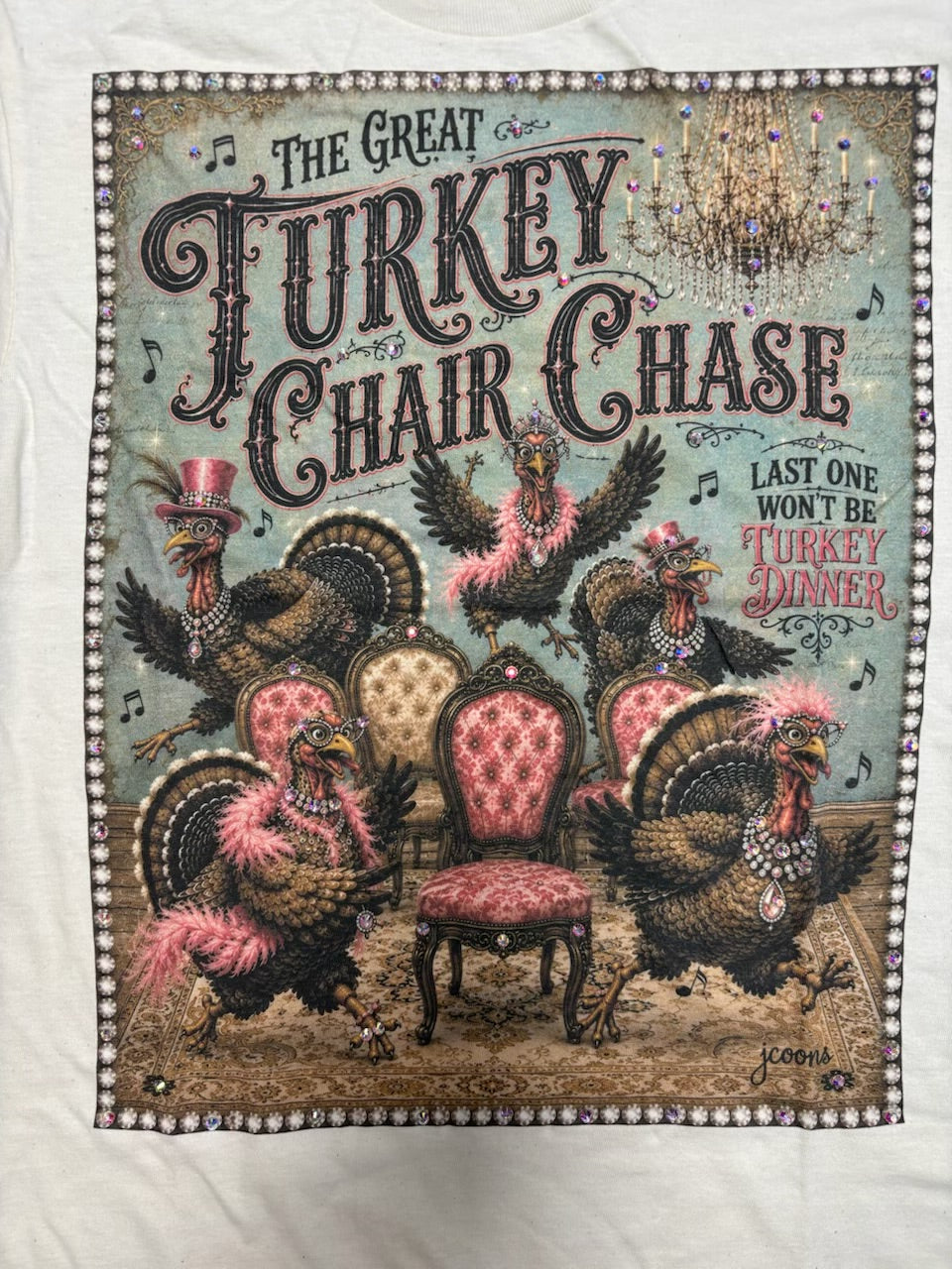 Turkey Chair Chase T-Shirt