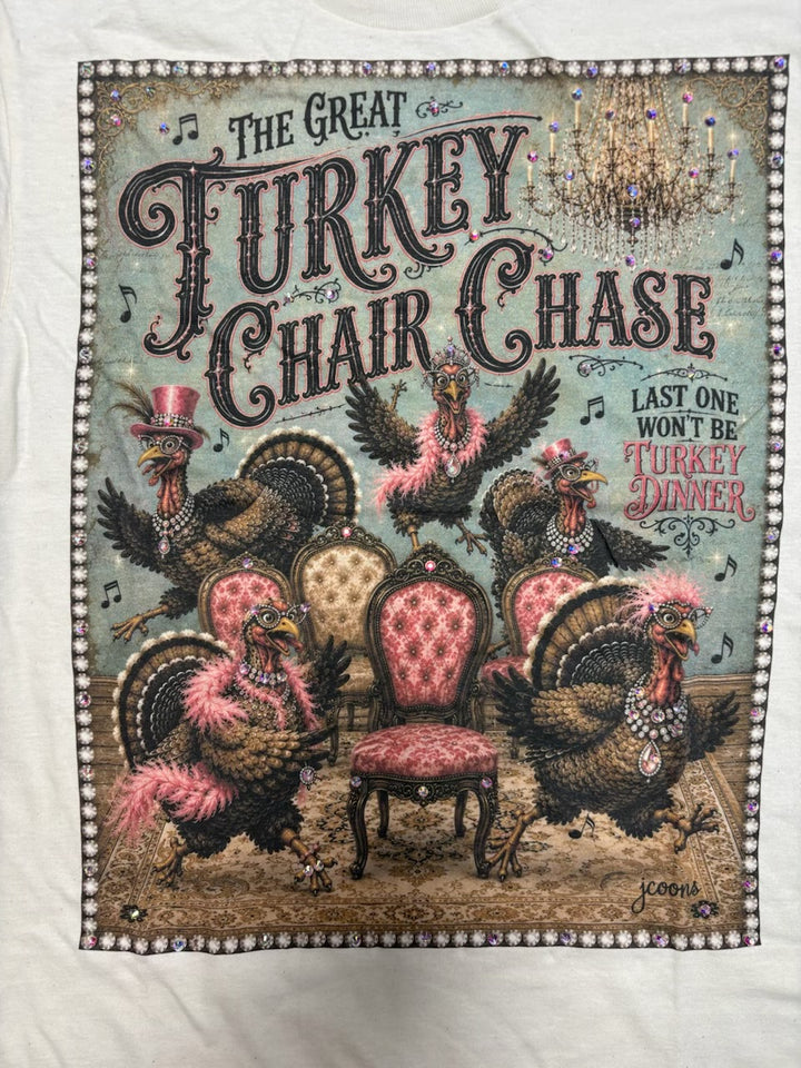 Turkey Chair Chase T-Shirt