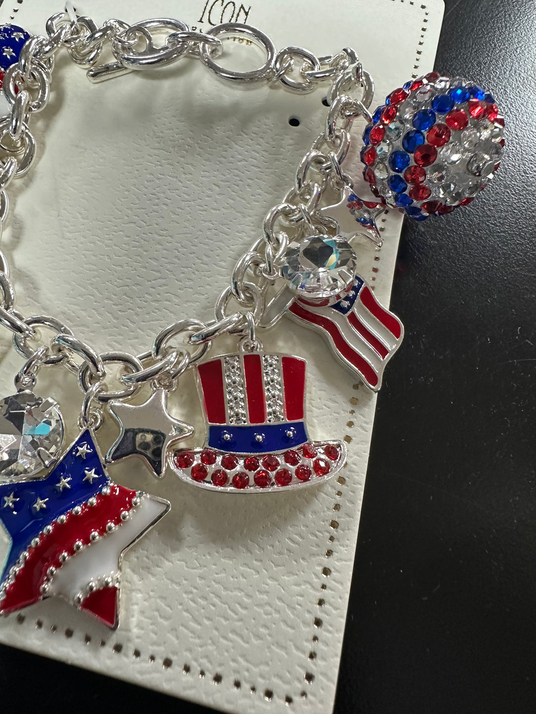 Patriotic Charm Bracelet