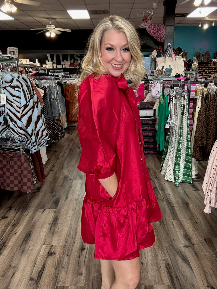 Cranberry Lovin Dress