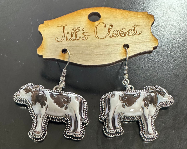 Show Farm Animal Earrings