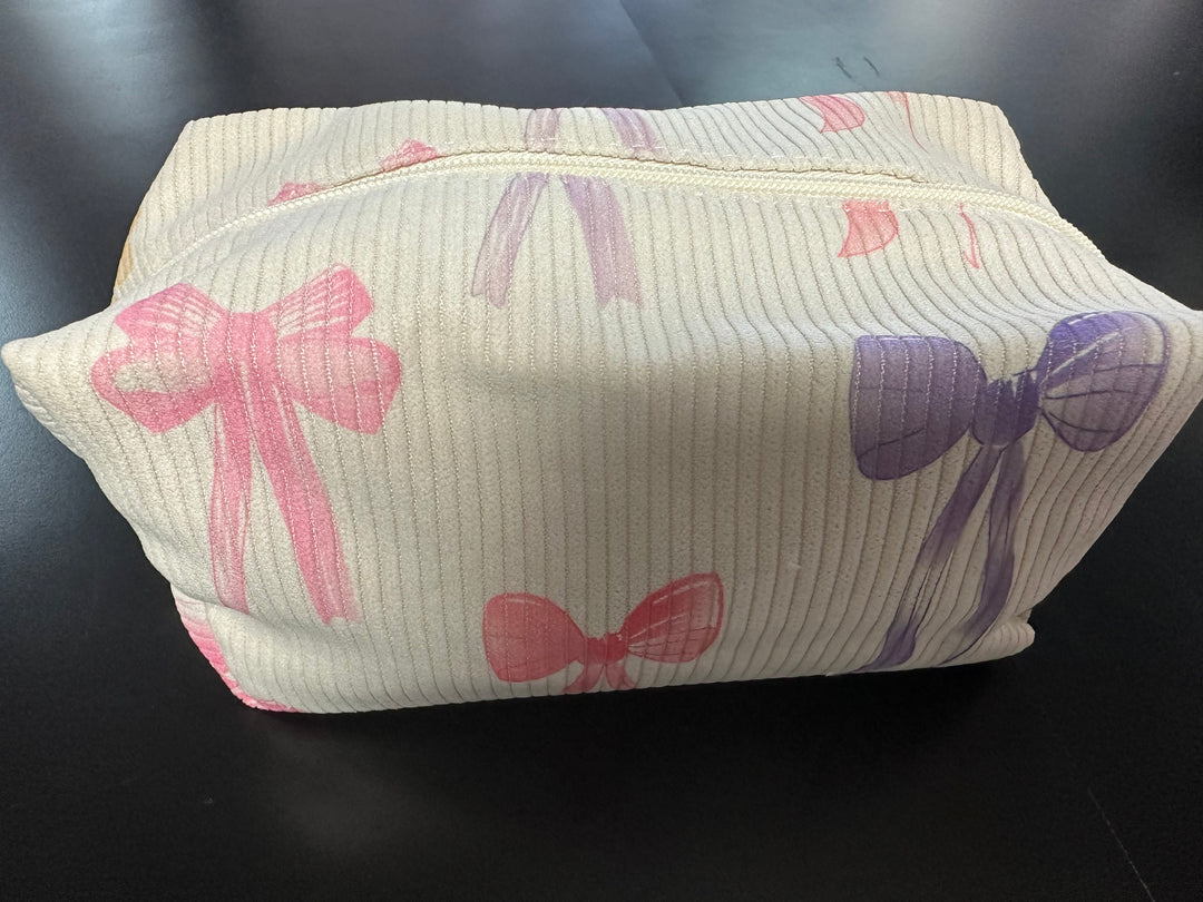 Printed Cloth Make up Bag