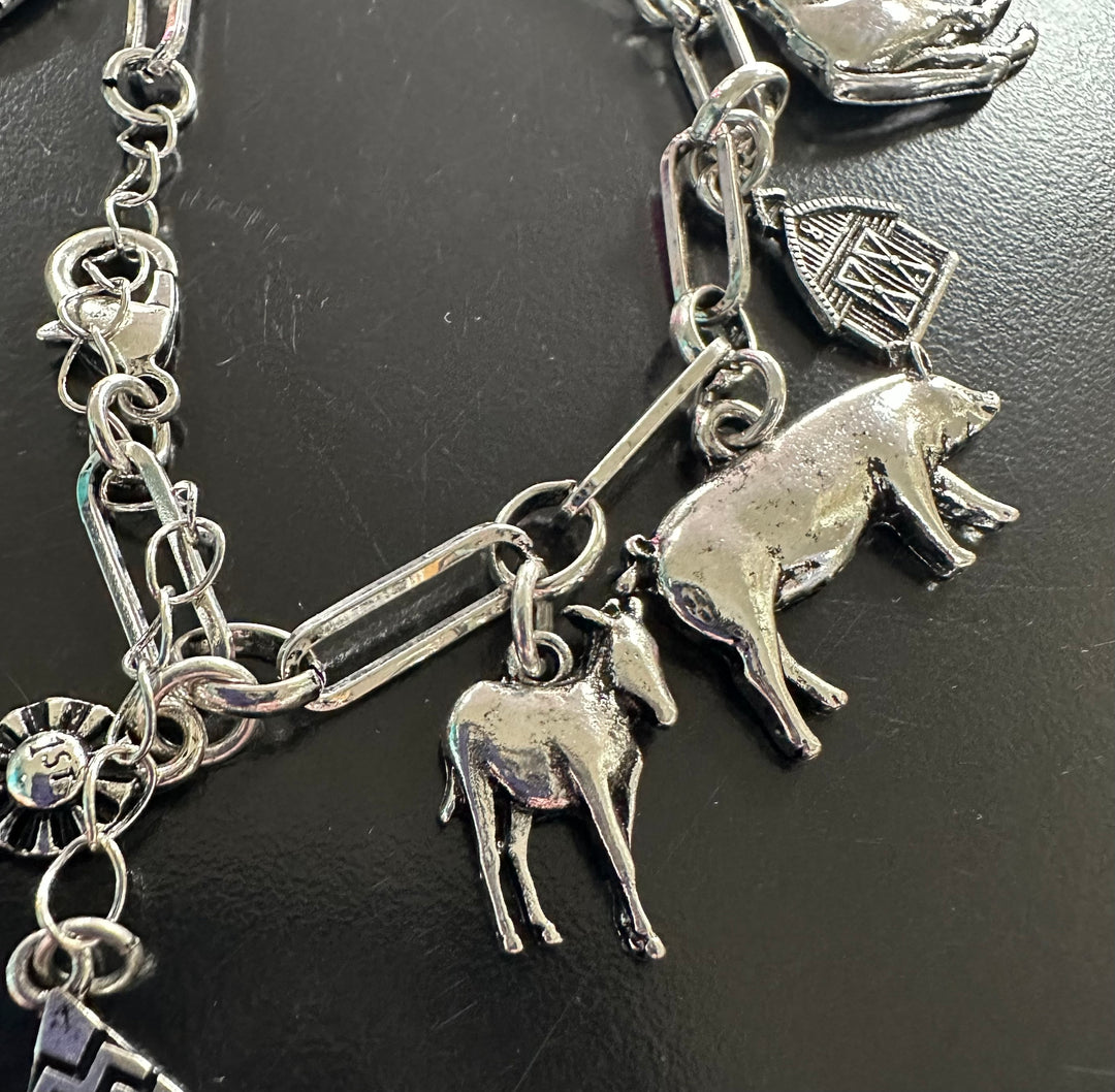 Farm Show Animal Charm Bracelet