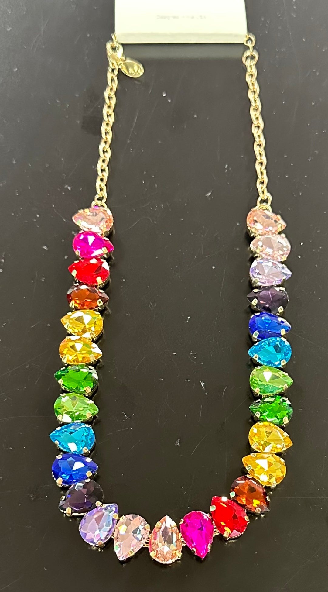 Rainbow Bling Necklace.