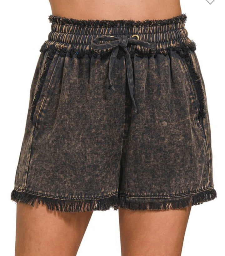 June’s Mineral Wash Shorts