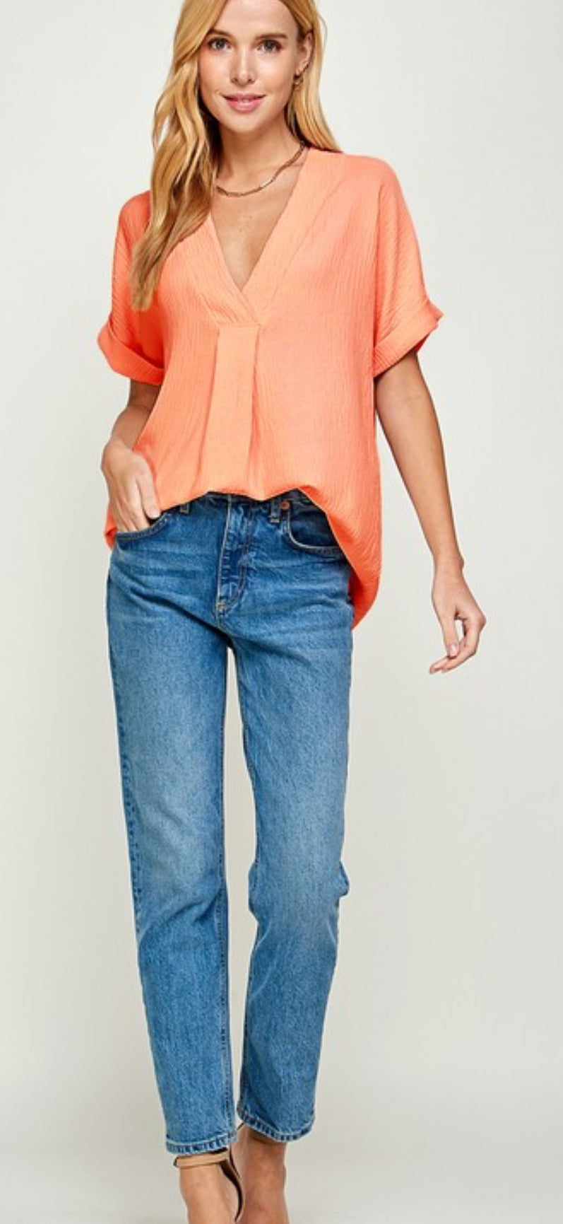 Another V-Neck Blouse