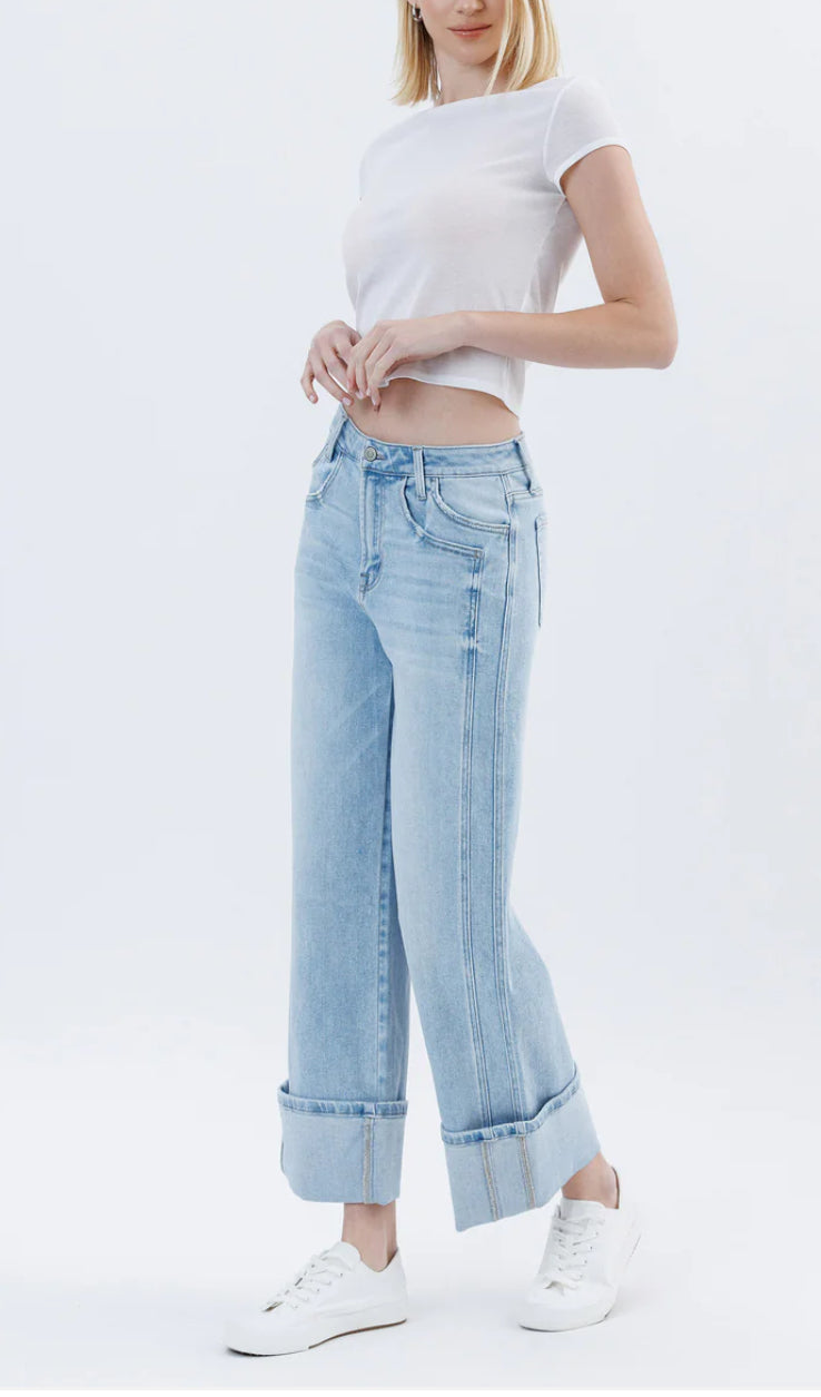 Wild Horses Cuffed Jeans