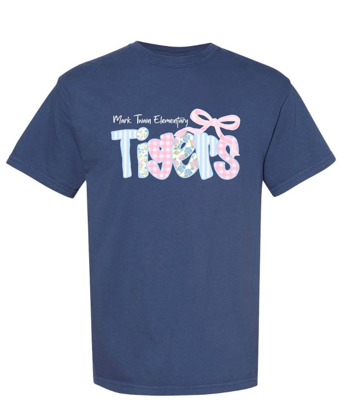 Fancy Floral School Spirit Tee