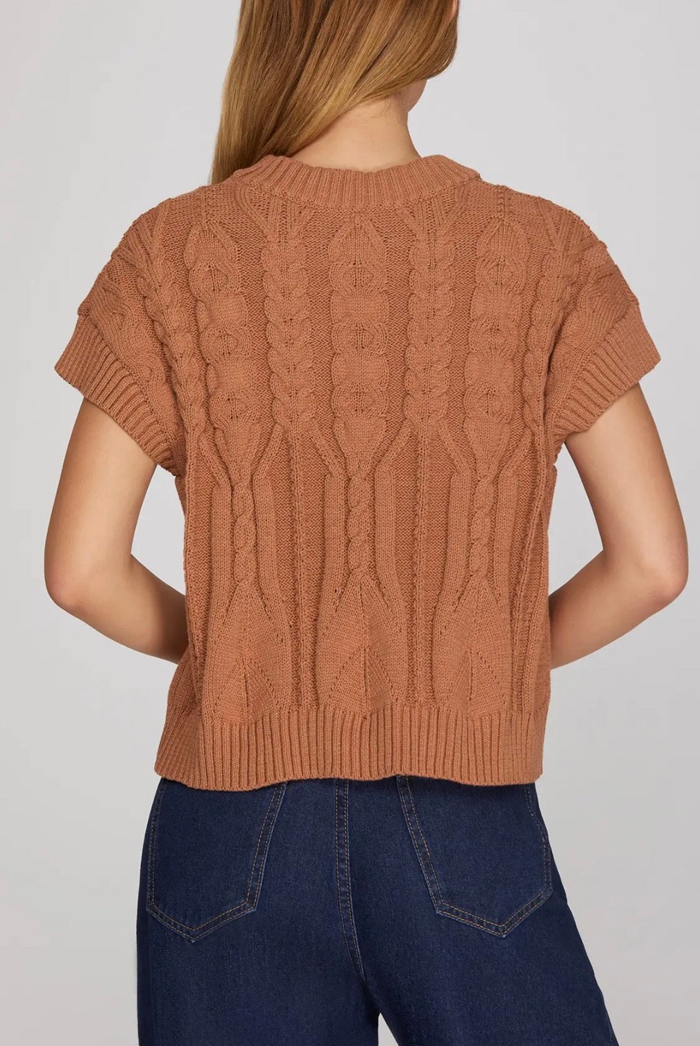 Louise’s Cable Knit Sweater