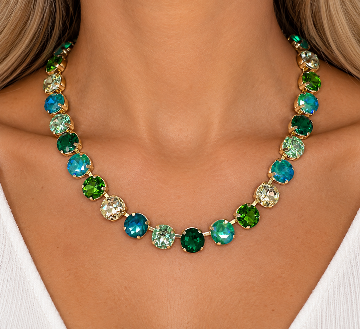 Faceted Crystal Necklace